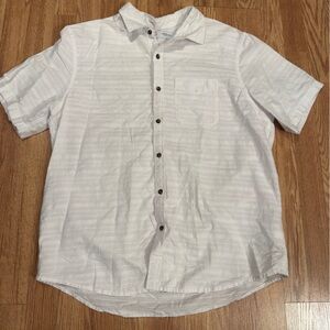 Old Navy Men's Casual White Button Down Shirt